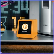 Bitcoin Price Display Ticker with Smart Weather Clock Support Cryptocurrency Stock Exchange Rate Tra