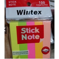 5-color sticky notes, sticky notes