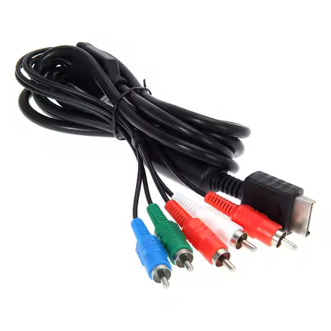 HD Multi Out Composite RCA Audio Video Cable AV Component Cable Cord Wire Game Adapter for Sony Play