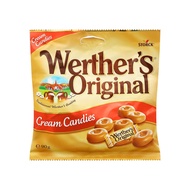 เวอร์เธอร์ ออริจินอล ลูกอม รสครีมเนย ตราสตร็อค 90 กรัม Werther's Crean Candy 90 g.