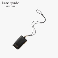 KATE SPADE NEW YORK MADISON SAFFIANO LEATHER CARD CASE LANYARD KC573 ที่ใส่บัตร