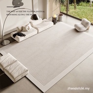 Limited Time Sale Plain art stripes nordic carpet/crystal velvet/ fashion rug 100x160cm-200x300cm mo