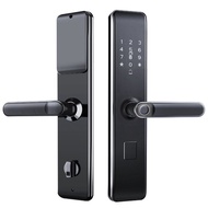 【TikTok】Fingerprint Lock Password Lock Household Door Lock Anti-Theft Door Smart Lock Electronic Lock Entrance Door Hous