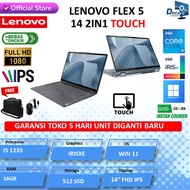 LAPTOP LENOVO FLEX 5 14 2IN1 TOUCH I5 1235 16GB 512SSD W11 14.0FHD IPS