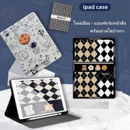 เคสiPad Composition book เคสไอแพด iPad10.2 gen7/8/9 iPad case iPad10.5 Air3 ipad9.7 air1/air2/gen5/gen6 ใส่ปากกาได Air4/Air5 10.9