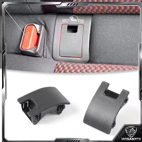 Car Rear Child Safety Seat Cover Seat Buckle ISOFIX Cover for Nissan Qashqai J11 2013-2022 88639-DF3
