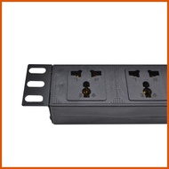 ✼ ◸ ☀️ PRORACK 6 Slots Universal 19 Rack Mount PDU Power Distribution Unit (PDU)