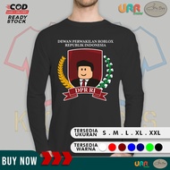 Roblox Republic of Indonesia Long Sleeve T-Shirt DPR RI DTF Premium Cotton Combed 30S