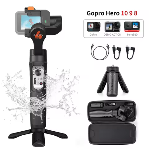 Hohem iSteady Pro 4 Gimbal Stabilizer for GoPro 11 12 13 Action Camera 3-Axis Handheld Gimbal Gopro