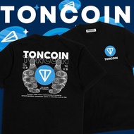 Crypto TON COIN T-Shirt "TONCOIN Streetwear" - Crypto Token Crypto COIN/ TON Crypto Blockchain T-Shi