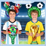 2026 FIFA World Cup Styling Decoration Balloon Headband World Cup Handstick Balloon World Cup Trophy