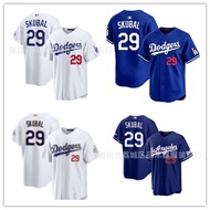 Fast ShippingNew Product Dodgers Dodgers 29-SKUBAL Jersey Embroidered Baseball Uniform