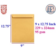 9" x 12.75" Super Brown Envelope / Sampul Surat Coklat 9 x 12.75 Inch / 80gsm 229mm x 324mm A4 Size 