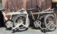 Birdy 兩台 可分售 鈦色 珍珠白 八速 摺疊腳踏車