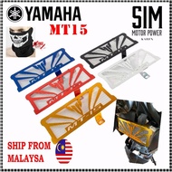 Coolant Net Yamaha MT15 2020 Accessories Radiator Cover Visor Radiator Protector Ekzos Exhaust MT-15