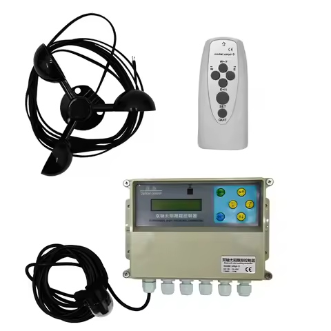 Dual Axis Solar Tracker Controller Sun Tracker Automatic Tracking Controller System Two-degree-of-fr