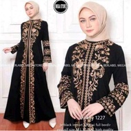 ALMA ABAYA TURKEY 1227 BEAUTIFUL SOFT MUSLIM DRESS ARAB SYARI TURKEY Abaya Abaya Turkey Abaya Dress