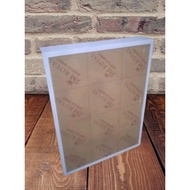 3D figure frame 40x30x5cm acrylic backpan mdf board finishing white paint