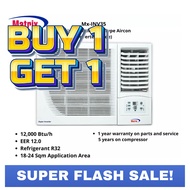 Mx-INV35 Matrix 1.5HP Window Type Aircon Full Inverter (FLASH SALE)