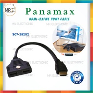 PANAMAX HDMI to 2X female HDMI CABLE / HDMI 1 TO 2 SPLITTER | HDMI 1 pecah 2