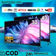 Digital TV  32 Inch 4K HDR 43 Inch Dolby Vision Dolby Audio Murah LED Expose