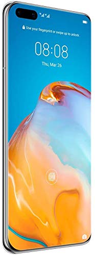 Huawei P40 Pro 5G ELS-N04 256GB 8GB RAM International Model - Silver Frost - (Only GSM No CDMA) (256