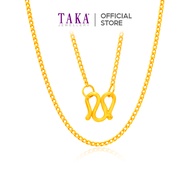TAKA Jewellery 999 Pure Gold Curb Chain