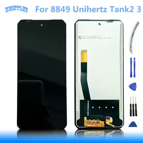 New For Unihertz 8849 Tank 2 Tank3 LCD Display Screen Front Touch Panel Unihertz TANK 2 LCD Digitize