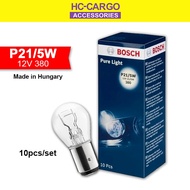 Bosch Pure Light P21/5W 380/P21 382 Bulb 1016 Brake Bulb (1 Pcs/12V)