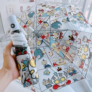umbrella automatic umbrella Payung Ultraman Transparent Payung Tiga Lipat Payung Pemegang Langsung M