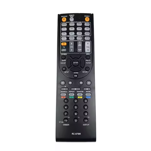 New RC-879M Replace Remote Control for Onkyo AV Receiver TX-SR333 TX-NR535 HT-R393 HT-R593 HT-S3700 