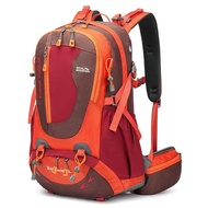 Unisex Waterproof Nylon Hiking Backpack 35L Large Capacity Travel Backpack