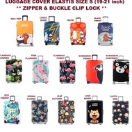 [Size S] [19-21 Inch] Elastic Luggage Cover / Elastic Suitcase Cover
