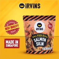 IRVINS Salted Egg Salmon Skin 210g Salted Egg Fish Skin