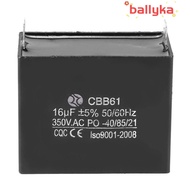 BALLYKA Generator Capacitor, 350V AC 50/60Hz CBB61 Capacitor, Electrical Component CBB61 -40/85/21 1