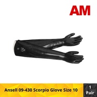 Ansell 09-430 Scorpio Glove Size 10