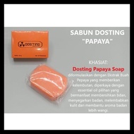 dosting glowing face soap magic soap-natural soap sabun batang - - dosting pepaya