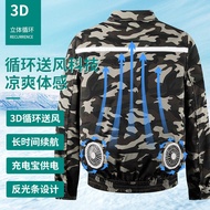air conditioner japan jacket cooling fan quick dry battery summer cooling jacket fan