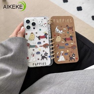 Puppies Flip Case For Samsung Galaxy S25 S24 S23 Ultra A55 A54 A53 A52 A52S A35 A34 A33 A25 A15 F15 