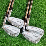 [ผ่อน] ชุดเหล็กกลาง SRIXON I-404 FORGED มีเหล็ก 6 7 8 9 ไม่มี WEDGE ก้าน N.S.PRO 950GH FLEX S เหล็ก FORGED พรีเมี่ยมจากญี่ปุ่น ไม้กอล์ฟพรีเมี่ยมมือสอง ของแท้