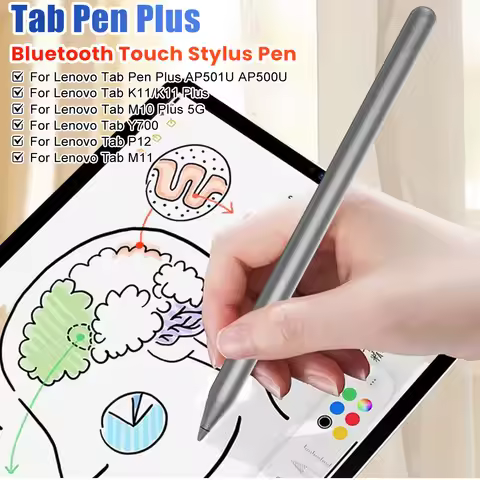 For Lenovo Tab Pen Plus AP501U AP500U Tab Pen Plus Bluetooth Tablet Touch Stylus Pencil Palm Rejecti