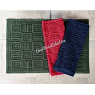 Plain patterned poker towel mat size 40 x 60 cm - Premium Poker floor mat