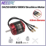 NEEBRC 4250 800KV 600KV Outrunner Brushless Motor With 4mm Banana Plug 3-7S For RC FPV Fixed Wing Ra