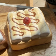 new Marshmallow Bread Toast Slow Rising Squishy Toy S‘more Chocolate Toast Slow Rebound Squeeze Toy 