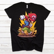 Super Mario T-Shirt, Fan Art Nintendo T-Shirt, Universal Studio Nintendo land-
