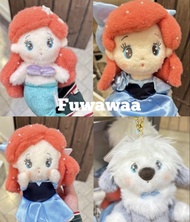 日本現貨 小美人魚 羊毛氈 珍珠 安撫娃娃 手機繩 鏡 掛飾 掛件 鎖匙扣 束口袋 卡套 小比目魚 水樽 短袖T恤 環保袋 毛公仔 Flounder 東京迪士尼 掛件 毛絨絨 The Little M