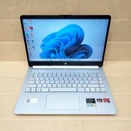 Laptop Hp 14s-fq0576Au AmdRyzen 3-3250 RAM 8 GB SSD 512GB Bekas Second