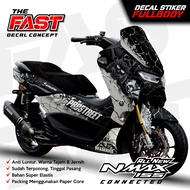 ATERBARU Decal Sticker Yamaha Nmax 155 New Fullbody SAMURAI Variasi Decal stiker nmax new / stiker n