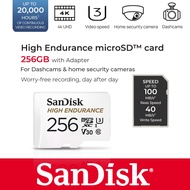 SanDisk High Endurance 256GB Micro SD Card