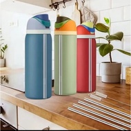 STAINLESS STRAW REPLACEMENT FOR OWALA FREESIP 16OZ, 24OZ/32OZ, 40OZ, WELLALA SWAY 30OZ & TWIST 24OZ